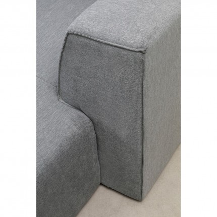 Corner Sofa Infinity XL right grey Kare Design