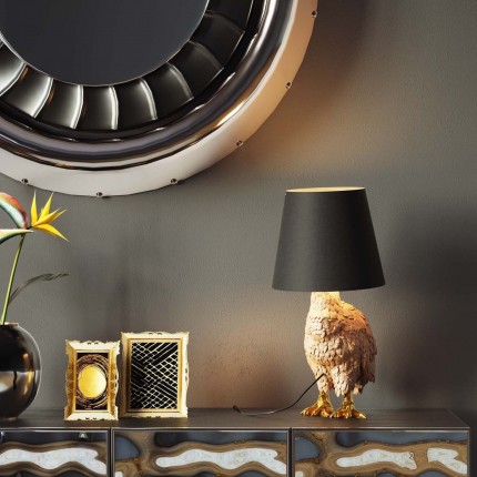 Table Lamp duck gold and black Kare Design