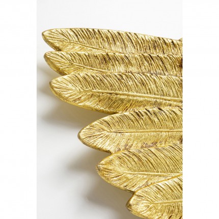 Wall Decoration Woman Bust Golden Wings 124x71cm Kare Design