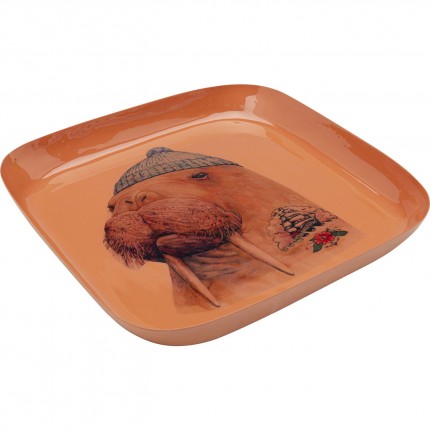 Tray Ego orange walrus Kare Design