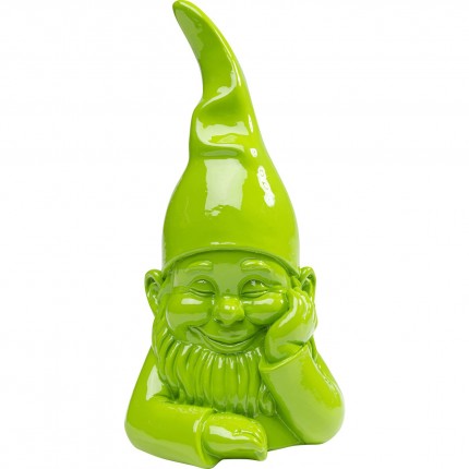 Deco bust gnome green thinking Kare Design