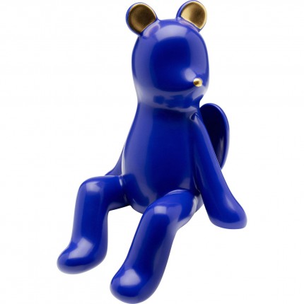 Deco winged bear blue Kare Design