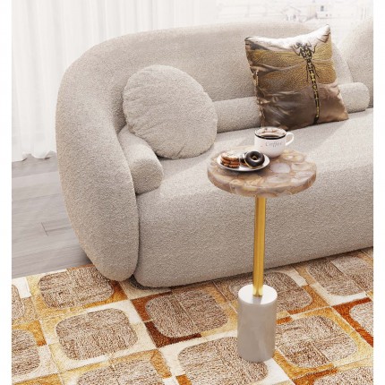 Sofa Kelly Boucle 3-Seater Cream Kare Design