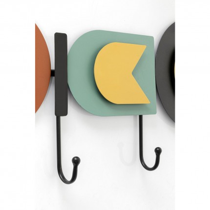 Wall Coat Rack Art Signs 80cm Kare Design