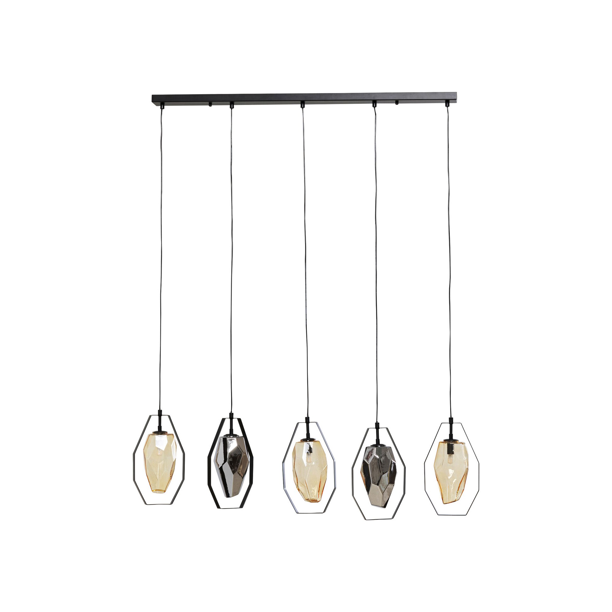 Suspension Diamond Fever Dining noir 110cm