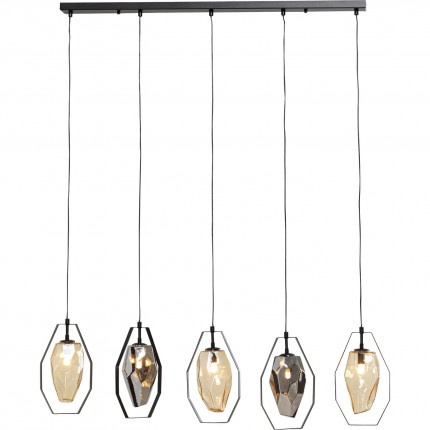 Pendant Lamp Diamond Fever 110cm black Kare Design