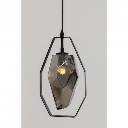 Pendant Lamp Diamond Fever 17cm black Kare Design