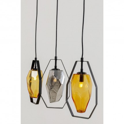 Pendant Lamp Diamond Fever 67cm black Kare Design