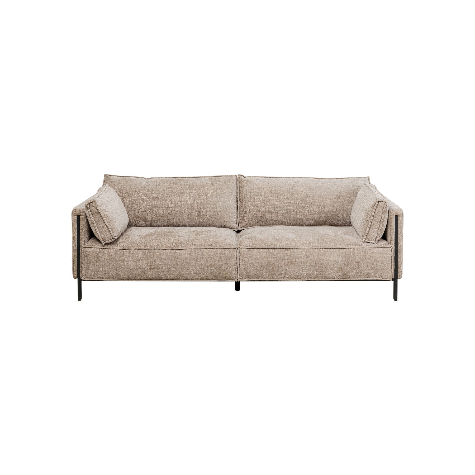 Sofa Victor 3-seater beige Kare Design