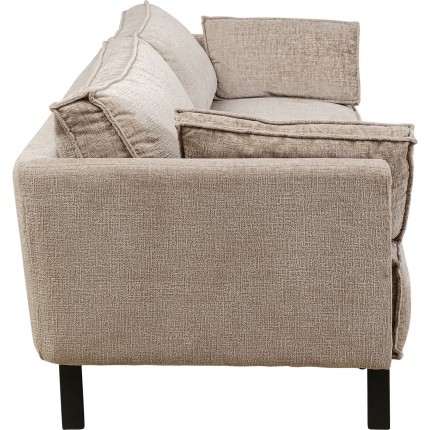 Sofa Victor 3-seater beige Kare Design