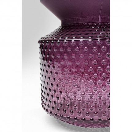 Vase Marvelous Duo purple 36cm Kare Design