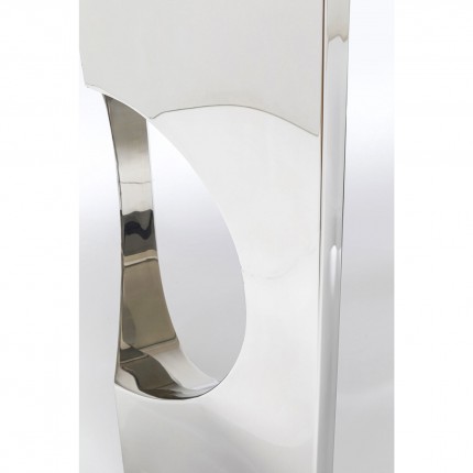 Table Eternity Oho 180x90cm white and chrome Kare Design