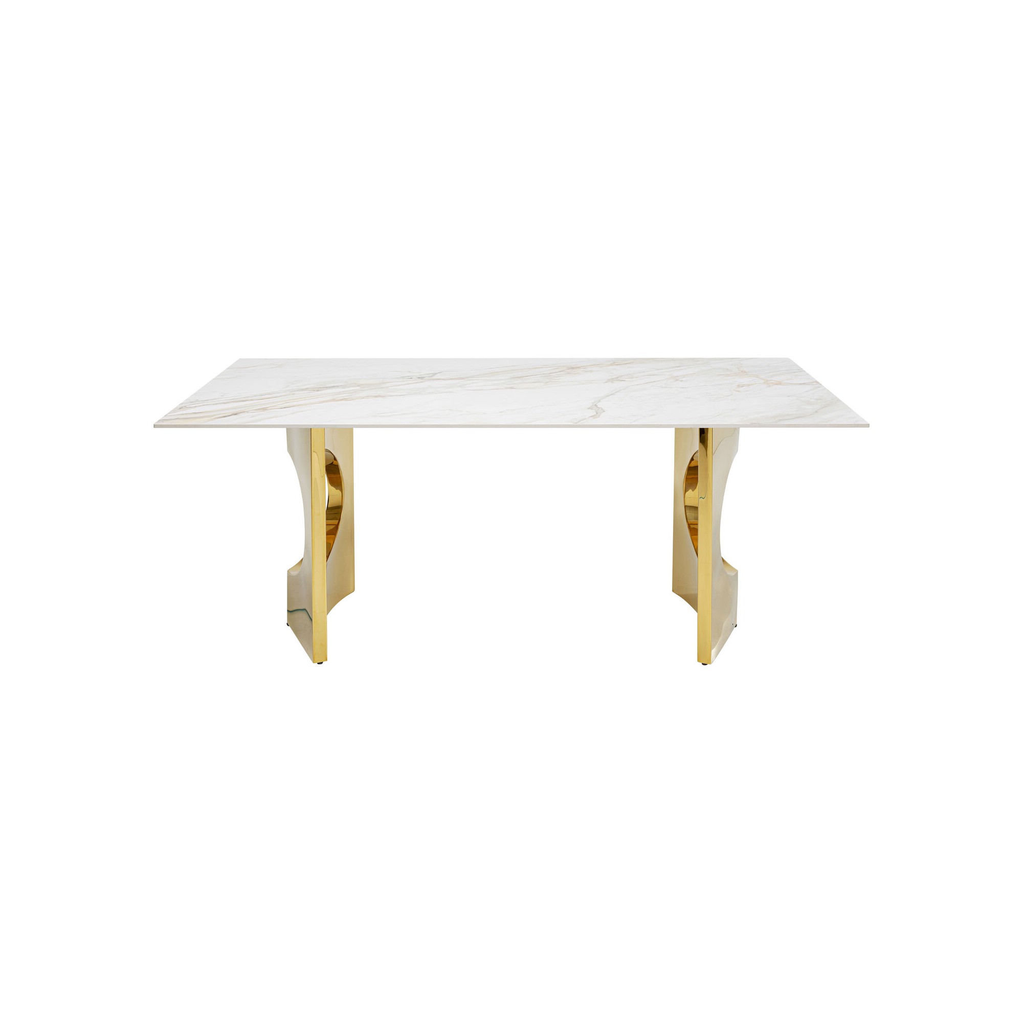 Table Eternity Oho Gold Ceramic 180x90