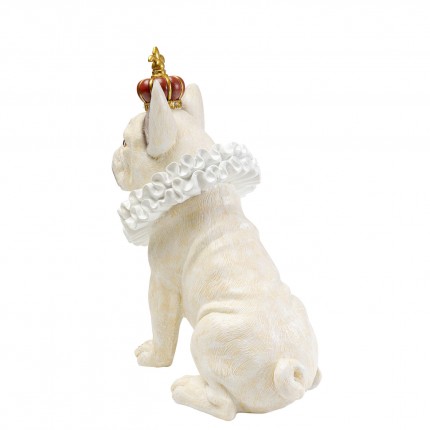 Deco bulldog white king Kare Design