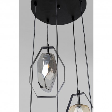 Pendant Lamp Diamond Fever Ø42cm black Kare Design