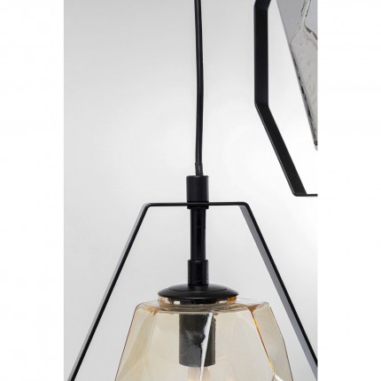 Pendant Lamp Diamond Fever Ø42cm black Kare Design