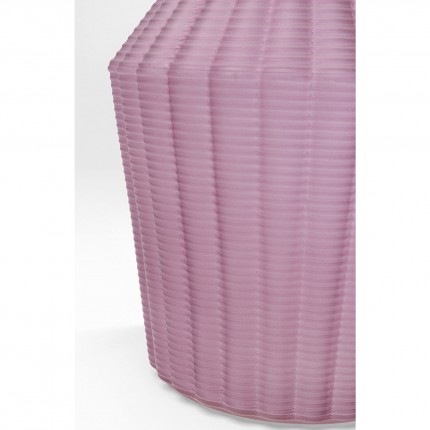 Vase Barfly violet mat 28cm Kare Design