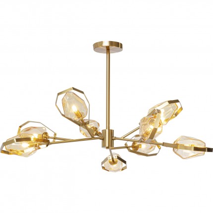 Suspension Diamond Fever 106cm dorée Kare Design