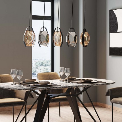 Pendant Lamp Diamond Fever 110cm black Kare Design