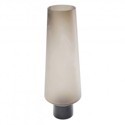 Vase Noble Ring brown matte 40cm Kare Design