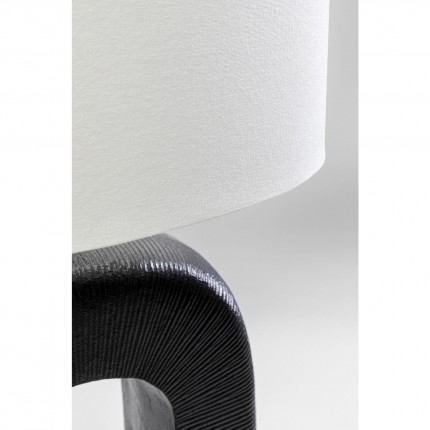 Table Lamp Tube 79cm black and white Kare Design