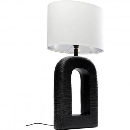 Table Lamp Tube 79cm black and white Kare Design