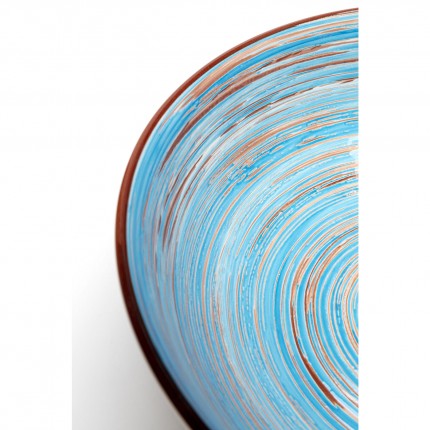 Bols Swirl Blue 22cm set de 4 Kare Design