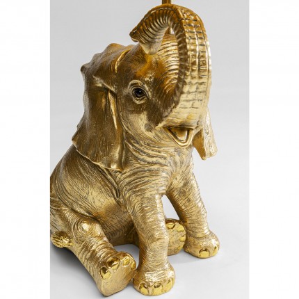 Table Lamp elephant gold Kare Design