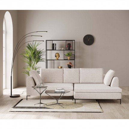 Corner Sofa Gianna Creme Right Kare Design