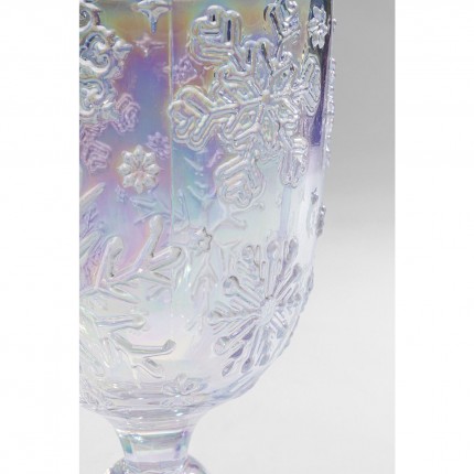 Verres à vin Ice Flowers violets set de 6 Kare Design
