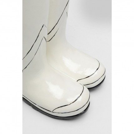 Umbrella Stand white boots Kare Design