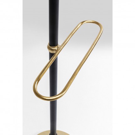 Valet Stand Ordinato black and gold Kare Design