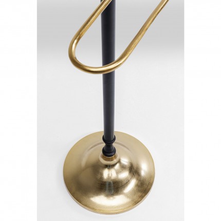 Valet Stand Ordinato black and gold Kare Design