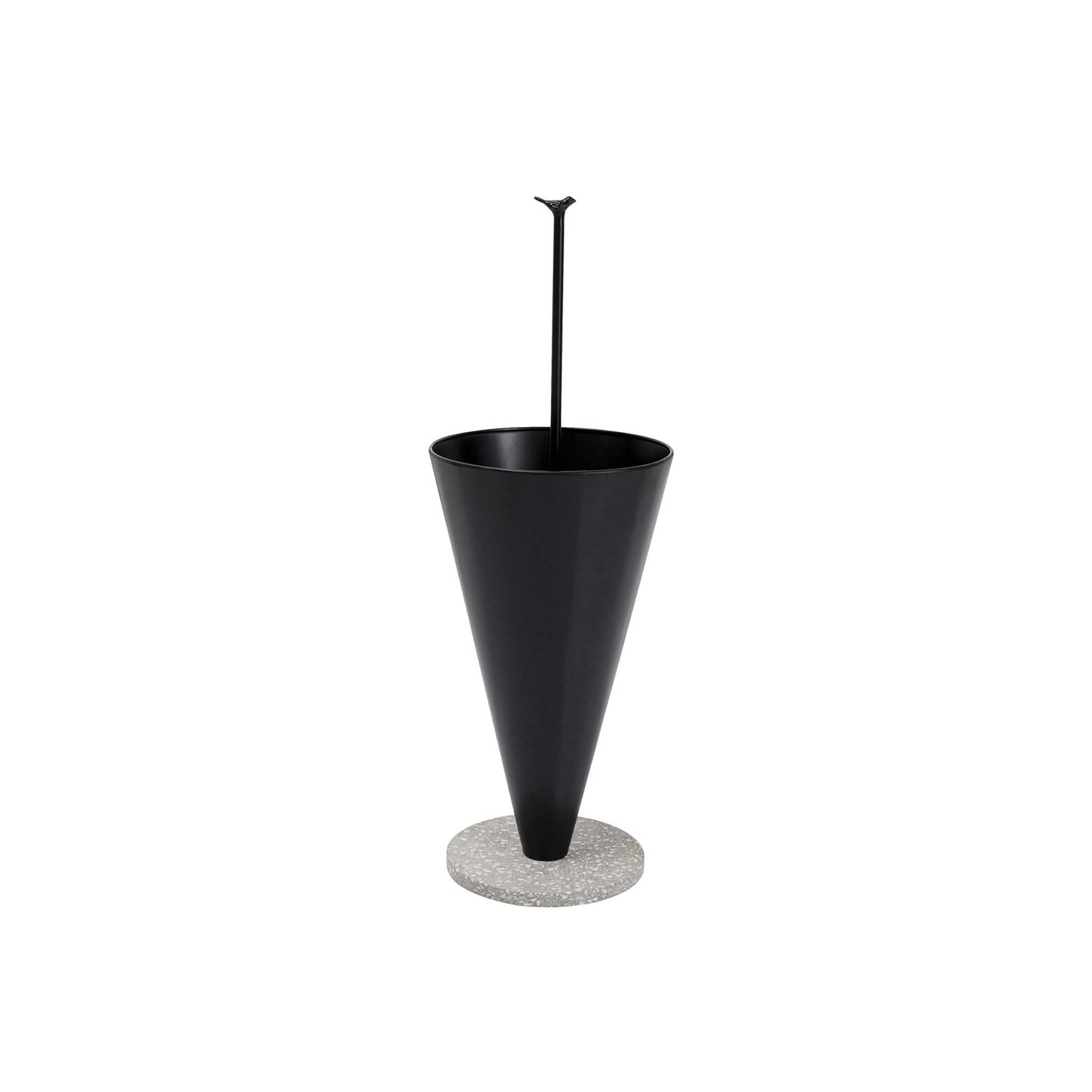 Umbrella Stand Singing In The Rain black Kare Design