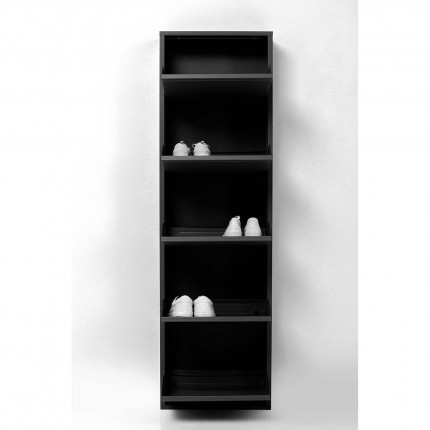 Shoe Container Caruso Black 5 drawers Kare Design