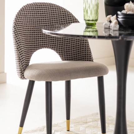 Chair Hudson beige Kare Design