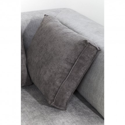 Sofa Infinity Ottomane Grey Right Kare Design