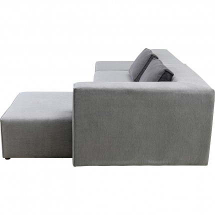 Sofa Infinity Ottomane Grey Right Kare Design