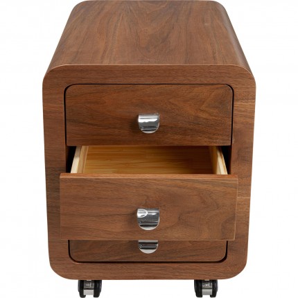 Desk Container Club walnut Kare Design