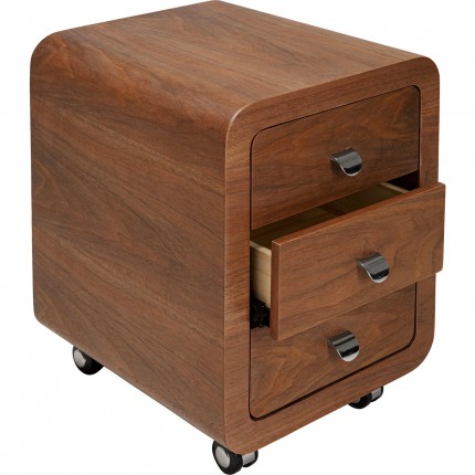 Desk Container Club walnut Kare Design