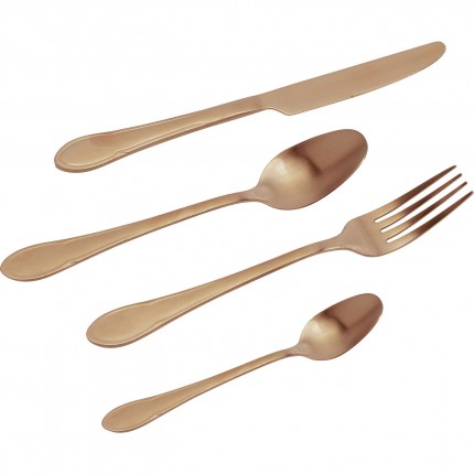 Cutlery Cucina copper (16-part) Kare Design