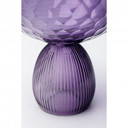 Vase Duetto purple 23cm Kare Design