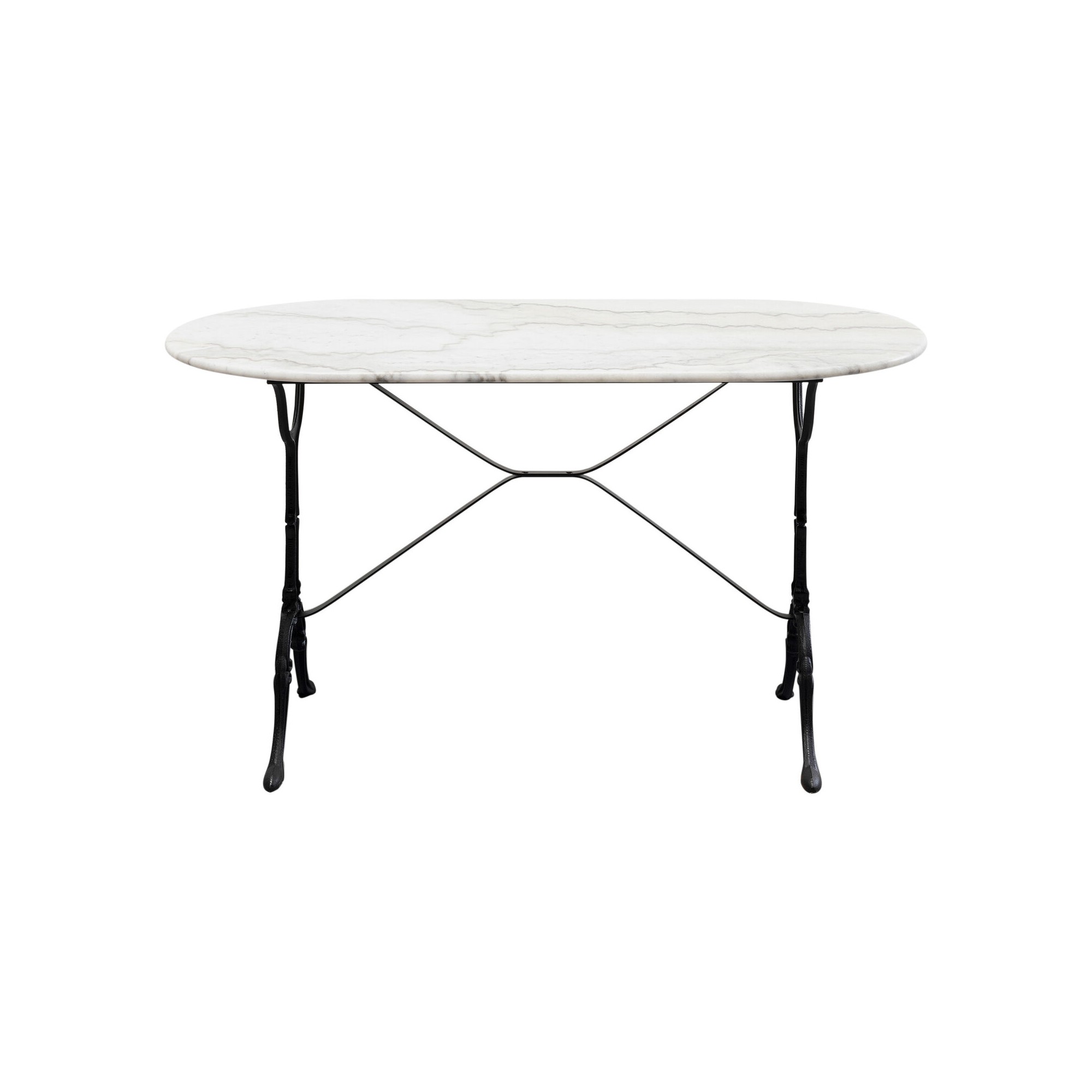 Table Bistrot 120x60cm white marble Kare Design