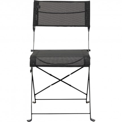 Foldable Outdoor Chair Balcony black Kare Design