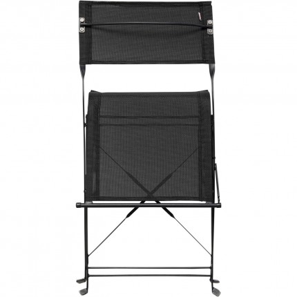 Foldable Outdoor Chair Balcony black Kare Design