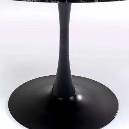 Table Veneto 110cm noire Kare Design