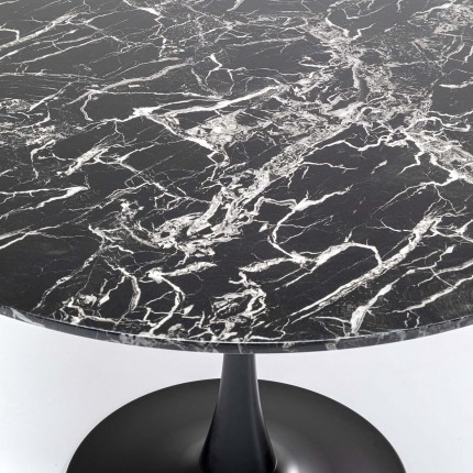 Table Veneto 110cm noire Kare Design