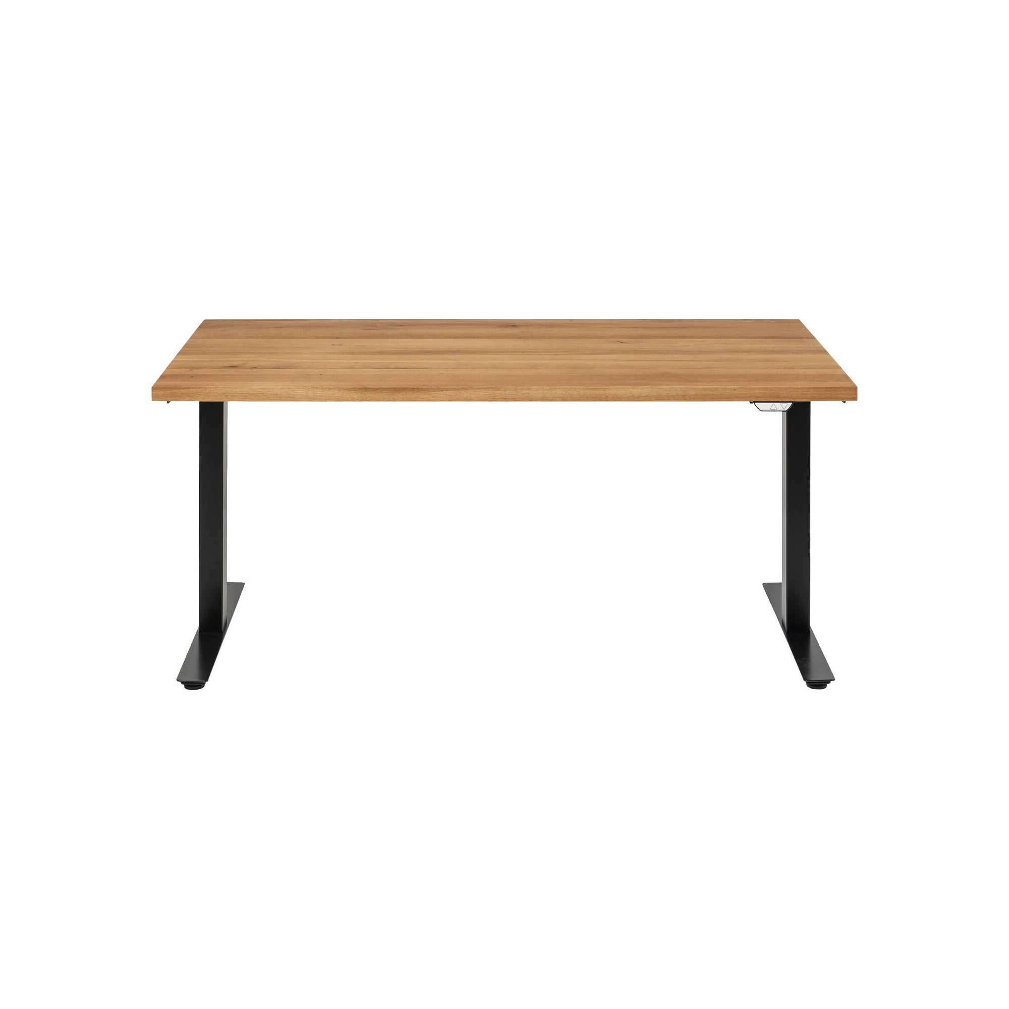 Desk Smart Jackie Oak Black 160x80cm Kare Design