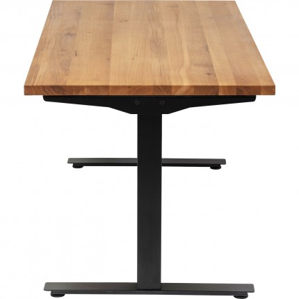 Desk Smart Jackie Oak Black 160x80cm Kare Design