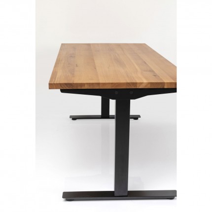 Desk Smart Jackie Oak Black 160x80cm Kare Design